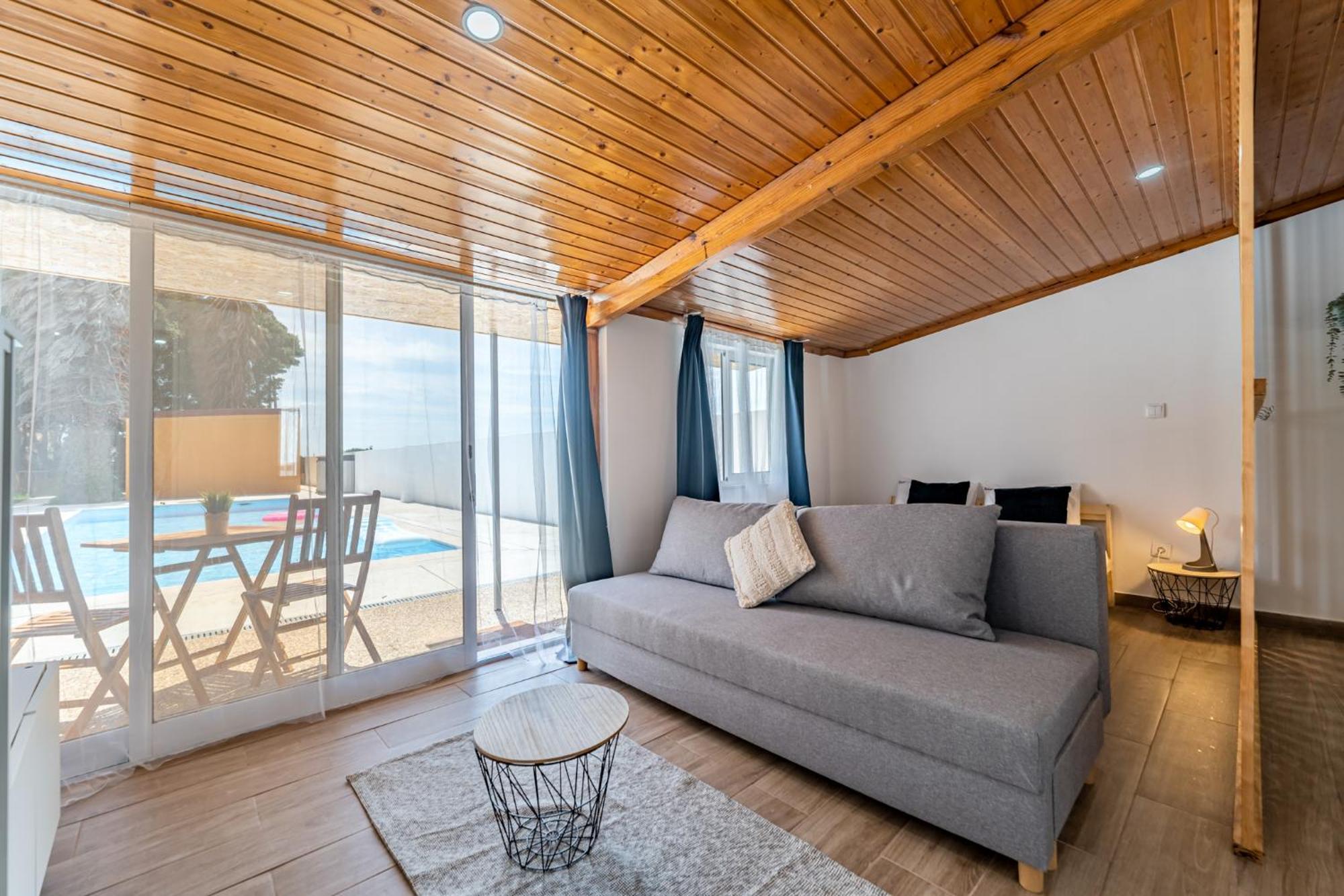 Apartmán Wake Up With The Sea Breeze- House With Pool Ap1 Lavra Exteriér fotografie